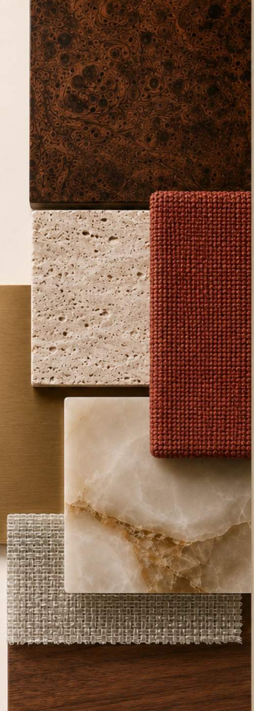 Materials from the Studio OMAH palette